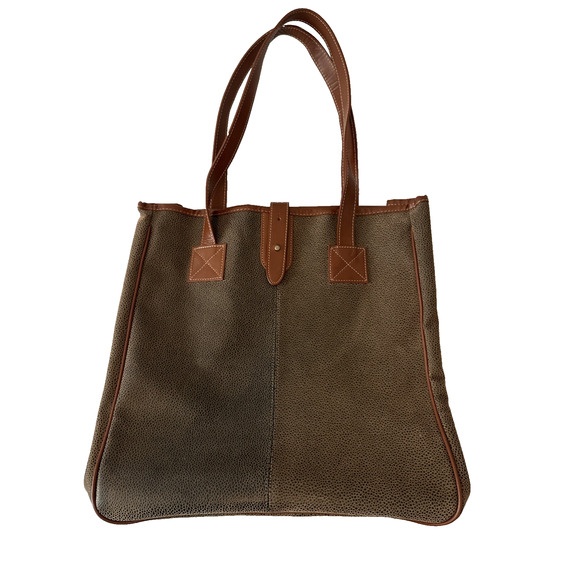 Barrington Pebbled Leather Multiuse Large Tote Travel Office Business - Picture 1 of 12